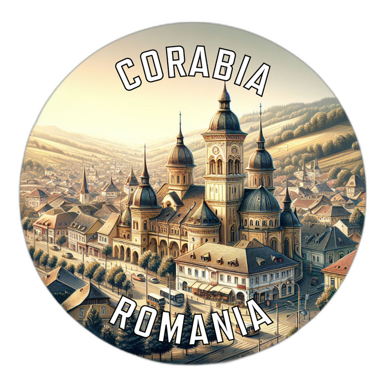 Corabia Romania Souvenir Vinyl Decal Sticker 2-Inch