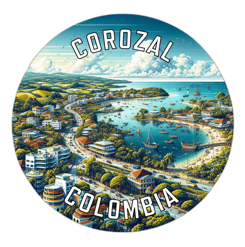 Corozal Colombia Souvenir Vinyl Decal Sticker 6-Inch