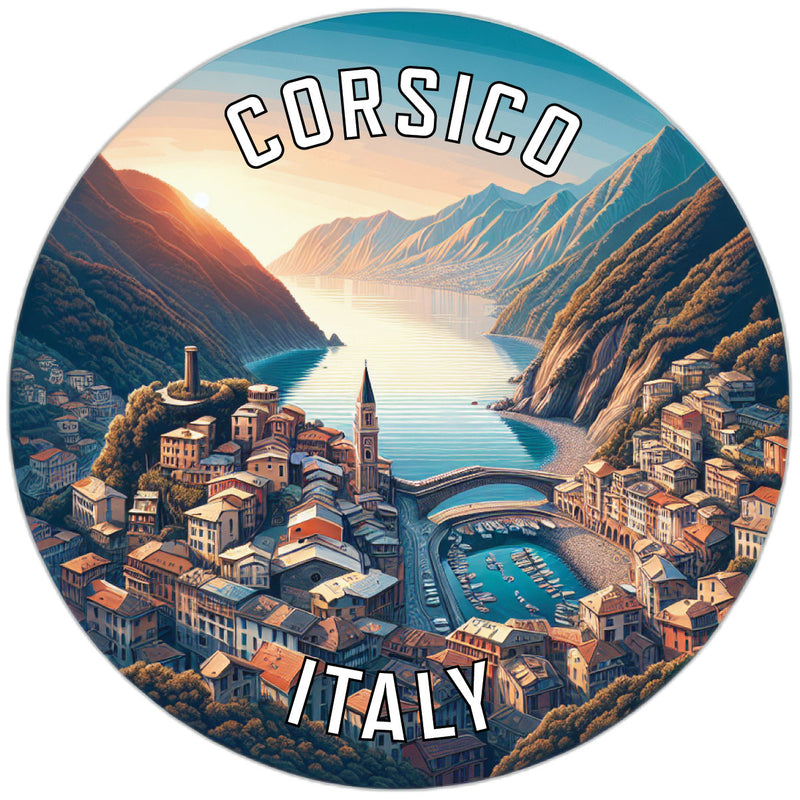 Corsico Italy Souvenir Vinyl Decal Sticker 6-Inch