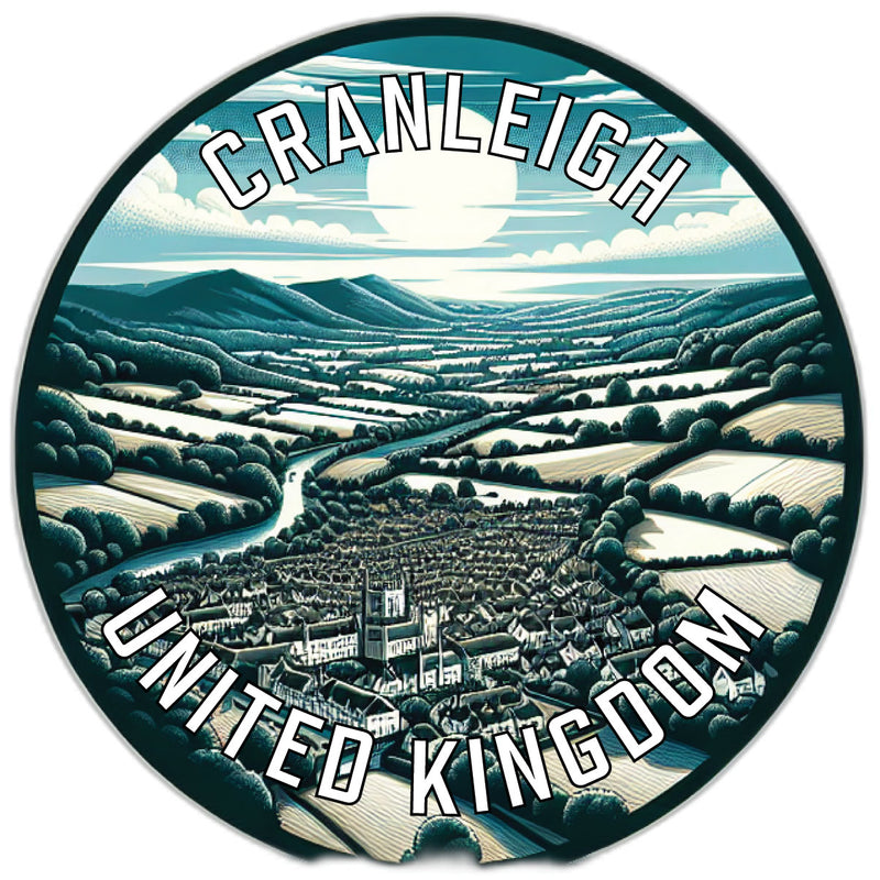 Cranleigh United Kingdom Souvenir Die Cut Flat Magnet 2-Inch