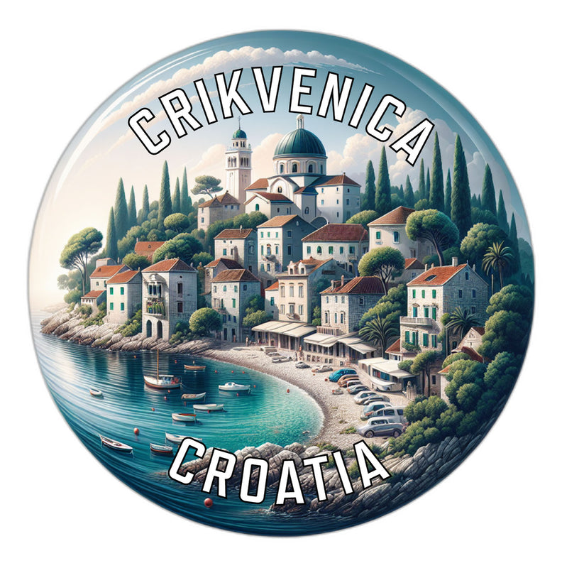 Crikvenica Croatia Souvenir Vinyl Decal Sticker 6-Inch