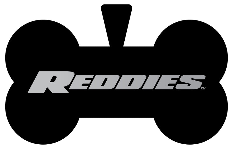 Henderson State Reddies Dog Tag Matte Black Bone-shaped Engraved Officially Licensed