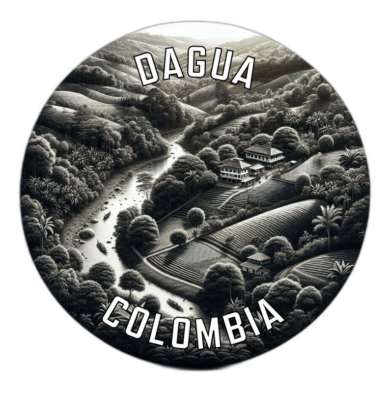 Dagua Colombia Souvenir Vinyl Decal Sticker 6-Inch