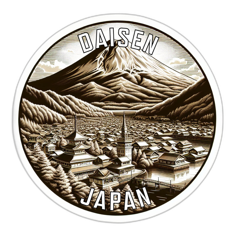Daisen Japan Souvenir Vinyl Decal Sticker 2-Inch