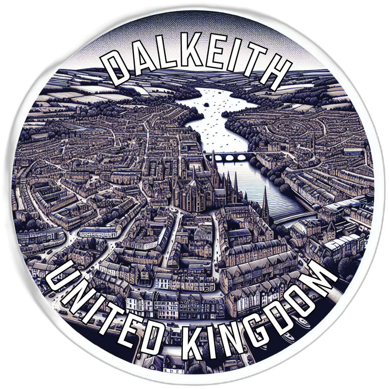 Dalkeith United Kingdom Souvenir Vinyl Decal Sticker 2-Inch