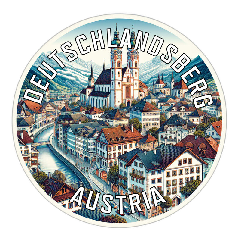 Deutschlandsberg Austria Souvenir Vinyl Decal Sticker 6-Inch
