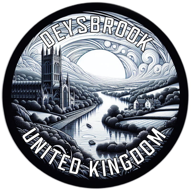 Deysbrook United Kingdom Souvenir Vinyl Decal Sticker 6-Inch