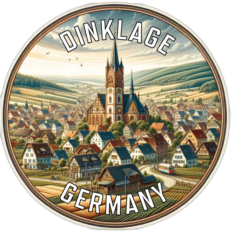 Dinklage Germany Souvenir Vinyl Decal Sticker 2-Inch