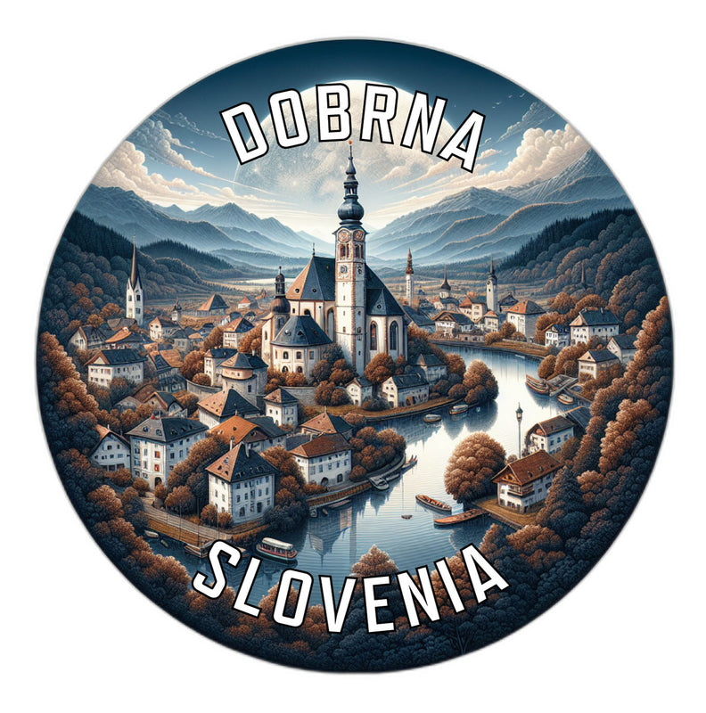 Dobrna Slovenia Souvenir Vinyl Decal Sticker 3-Inch