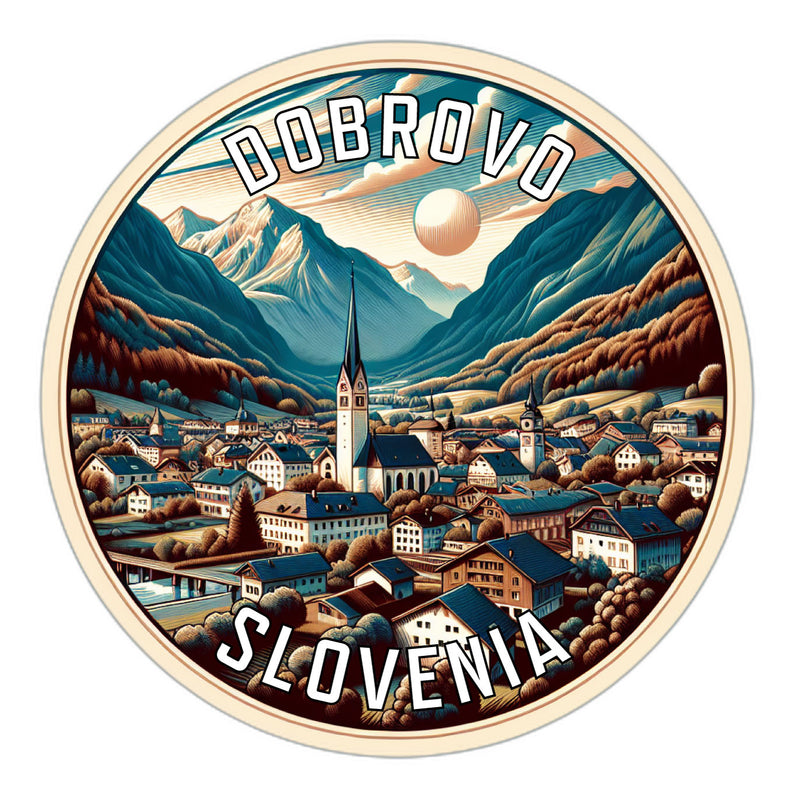 Dobrovo Slovenia Souvenir Vinyl Decal Sticker 2-Inch