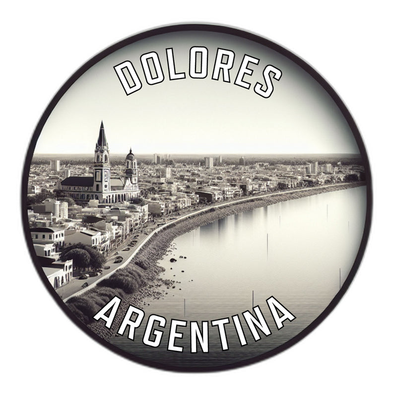 Dolores Argentina Souvenir Die Cut Flat Magnet 2-Inch