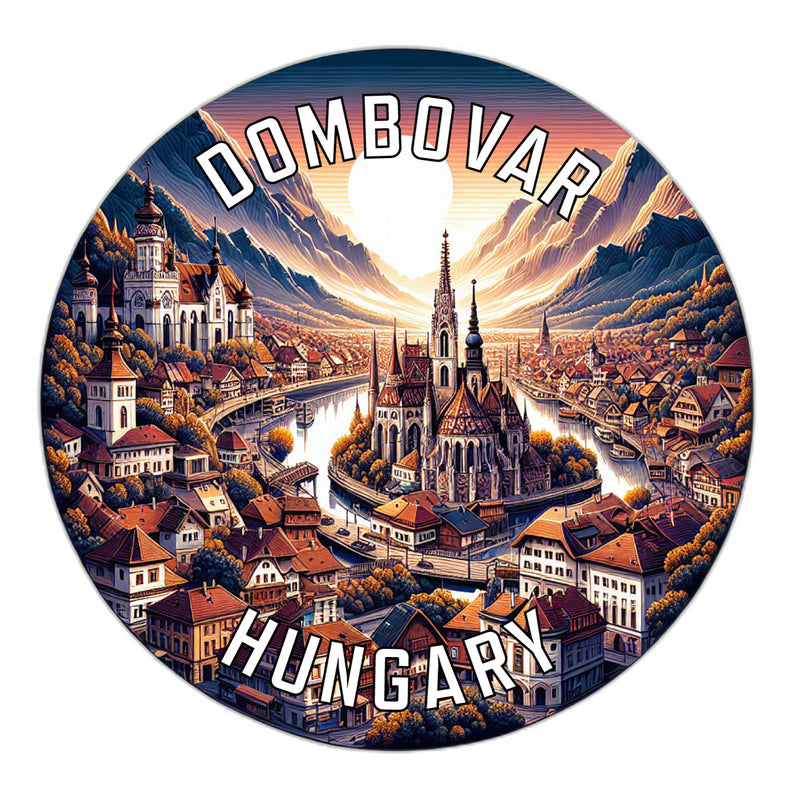 Dombovar Hungary Souvenir Vinyl Decal Sticker 6-Inch