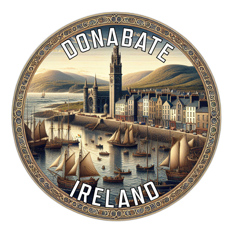 Donabate Ireland Souvenir Vinyl Decal Sticker 6-Inch