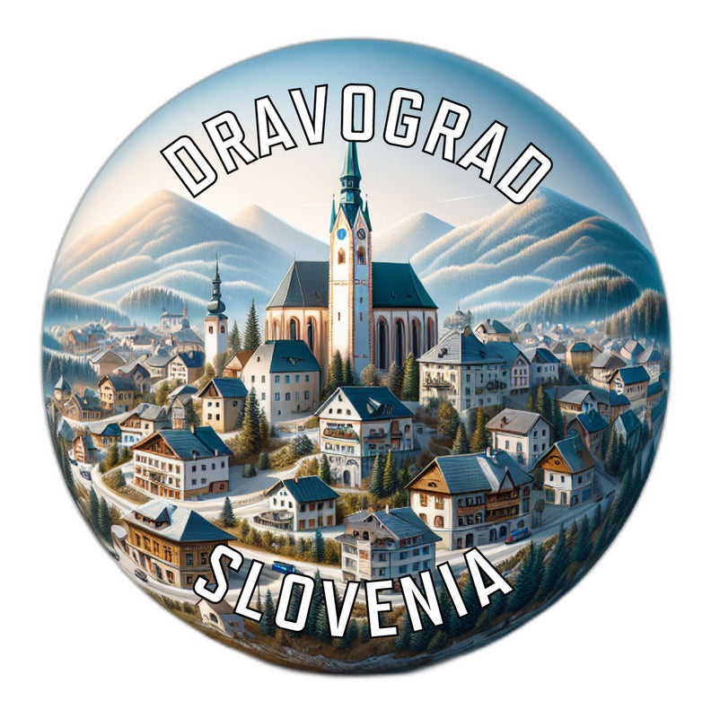 Dravograd Slovenia Souvenir Vinyl Decal Sticker 2-Inch