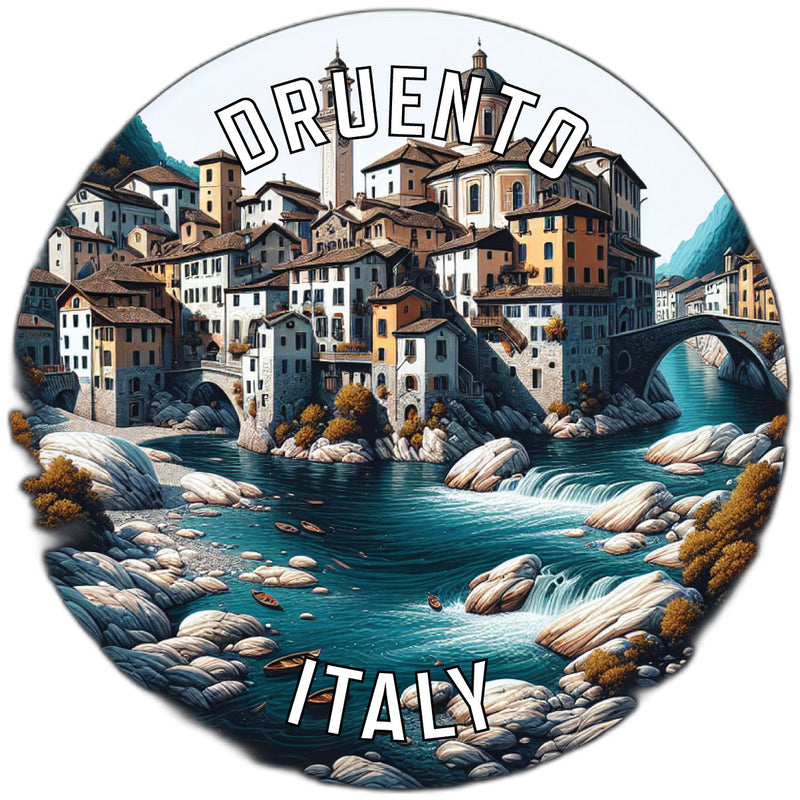 Druento Italy Souvenir Vinyl Decal Sticker 2-Inch