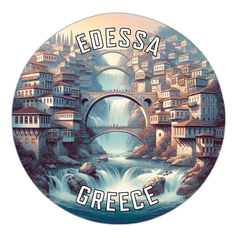 Edessa Greece Souvenir Vinyl Decal Sticker 3-Inch