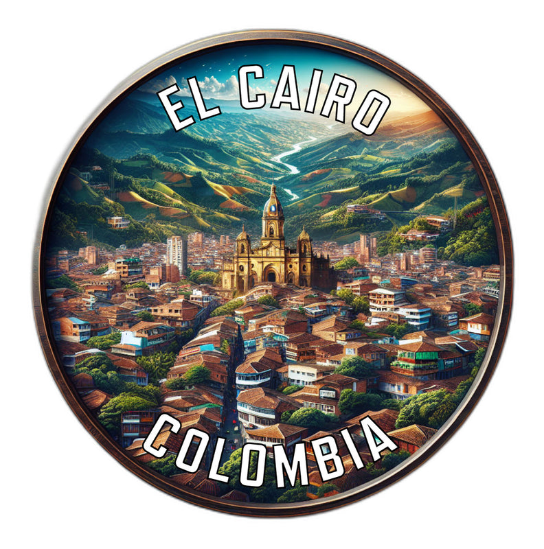El Cairo Colombia Souvenir Vinyl Decal Sticker 4-Inch