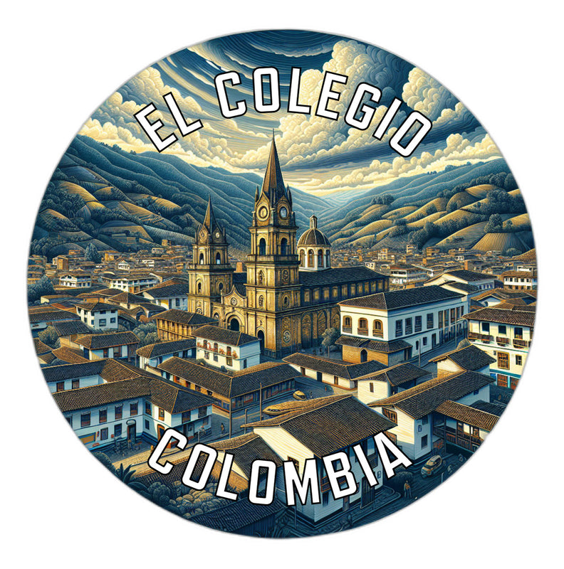 El Colegio Colombia Souvenir Vinyl Decal Sticker 6-Inch