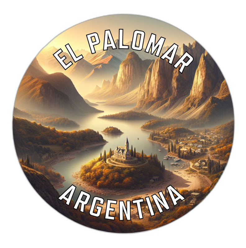 El Palomar Argentina Souvenir Die Cut Flat Magnet 4-Inch
