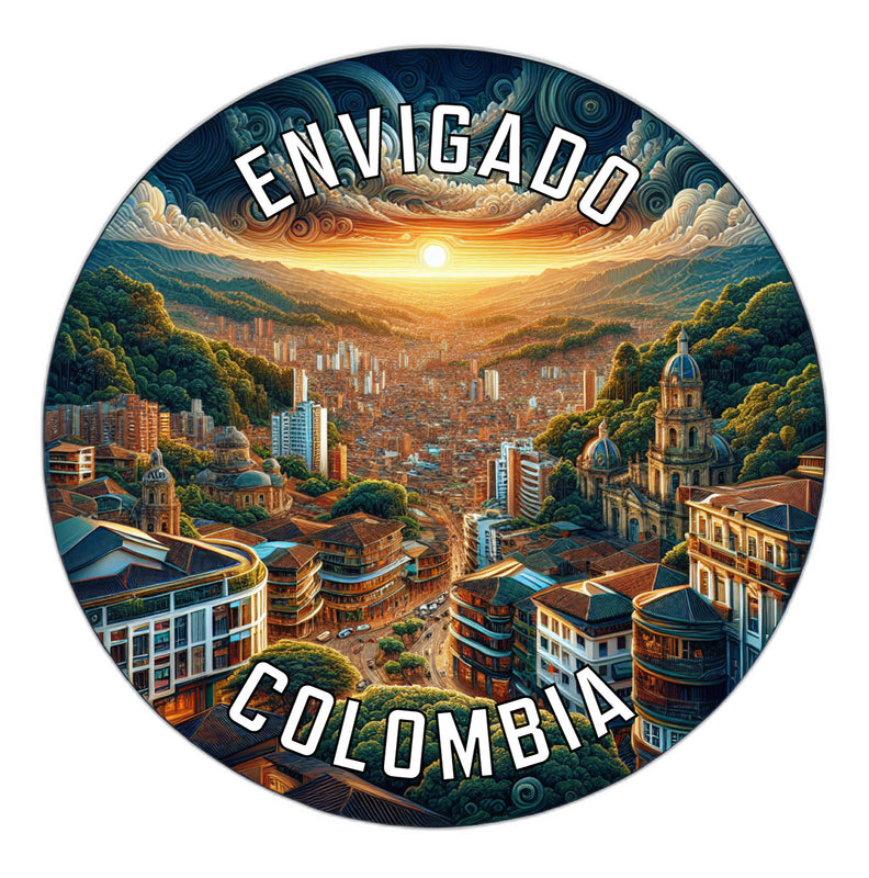 Envigado Colombia Souvenir Vinyl Decal Sticker 2-Inch