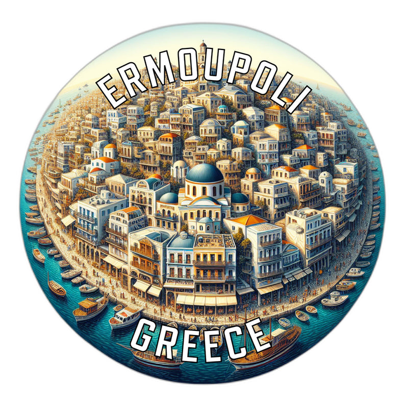 Ermoupoli Greece Souvenir Vinyl Decal Sticker 2-Inch