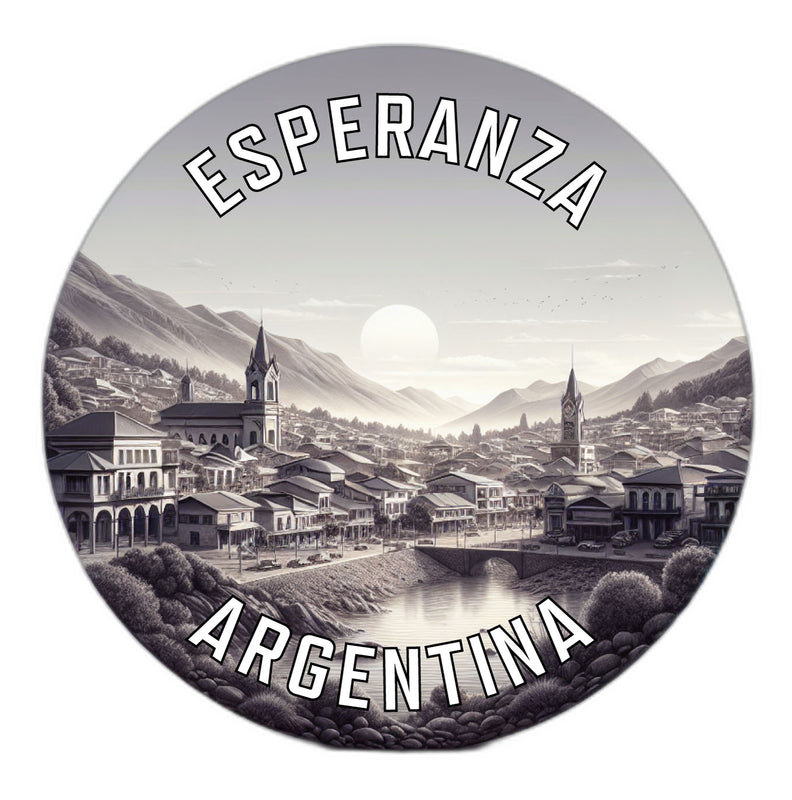 Esperanza Argentina Souvenir Die Cut Flat Magnet 2-Inch