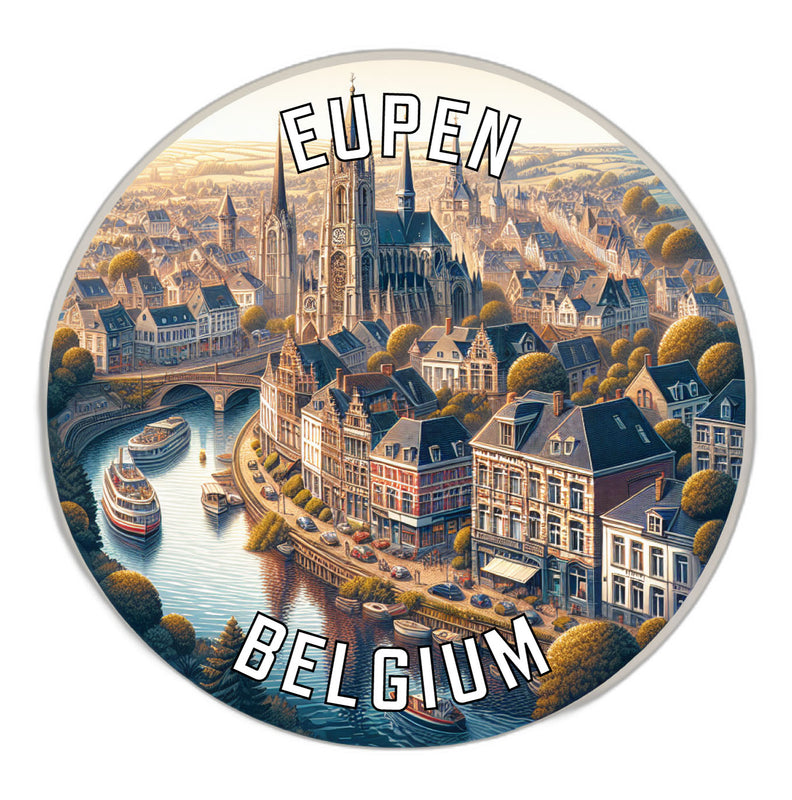 Eupen Belgium Souvenir Vinyl Decal Sticker 2-Inch