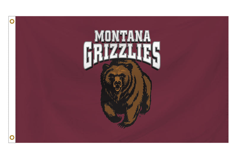 Montana State University Flag 3"x 5" Officially Licensed Collegiate Product
