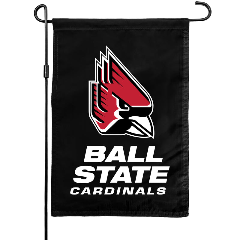 Ball State University Officially Licensed 14" x 17.75" Polyester Garden Flag