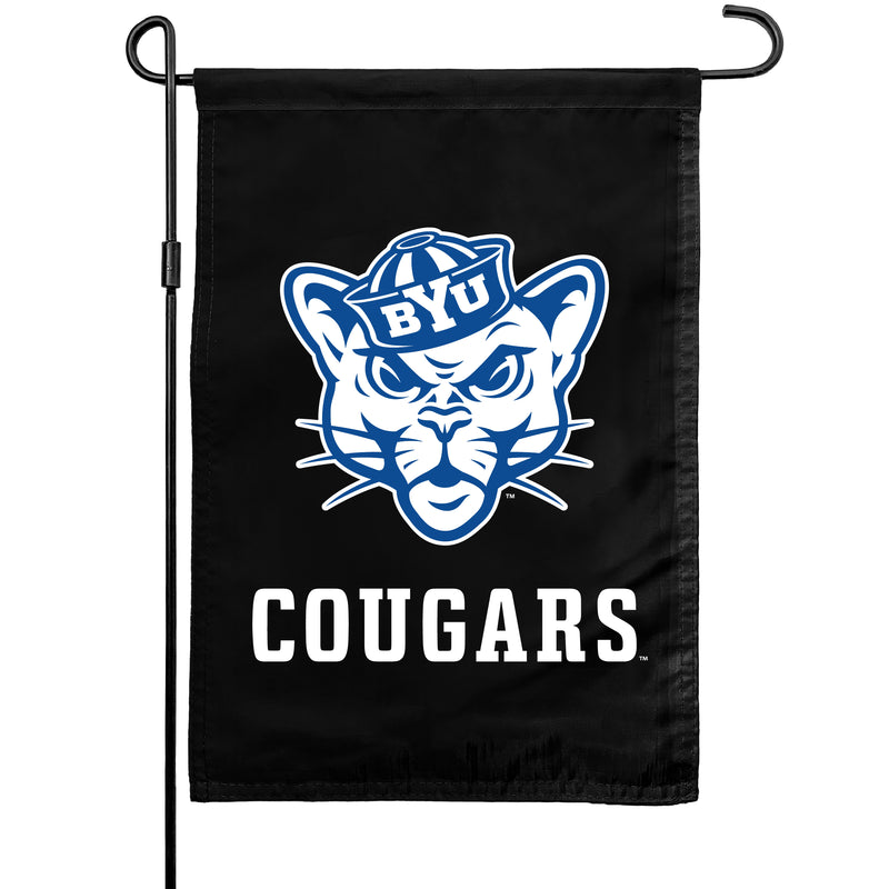 Brigham Young Cougars Officially Licensed 14" x 17.75" Polyester Garden Flag