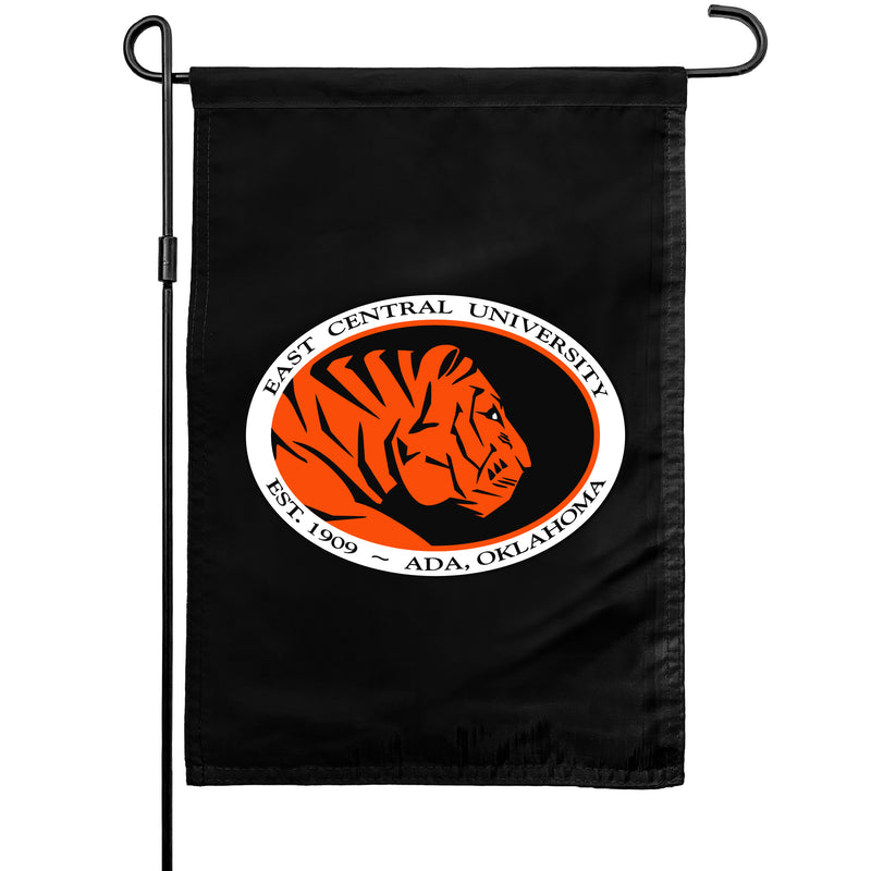 East Central University Tigers Officially Licensed 14" x 17.75" Polyester Garden Flag
