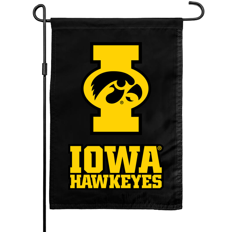 Iowa Hawkeyes Officially Licensed 14" x 17.75" Polyester Garden Flag
