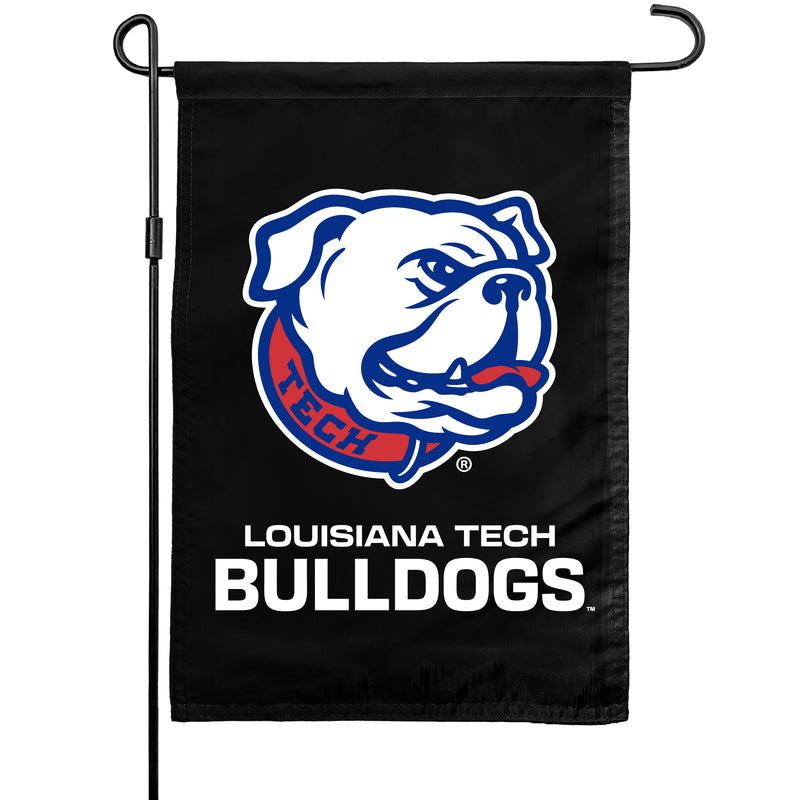Louisiana Tech Bulldogs Officially Licensed 14" x 17.75" Polyester Garden Flag