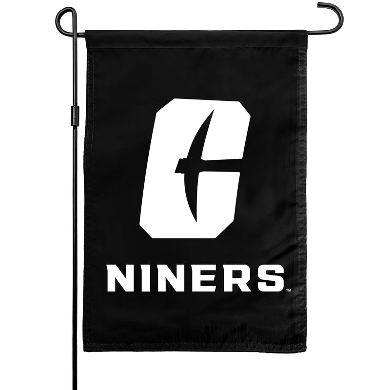 North Carolina Charlotte Forty-Niners Officially Licensed 14" x 17.75" Polyester Garden Flag
