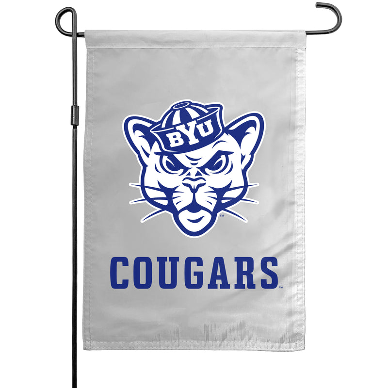 Brigham Young Cougars Officially Licensed Small Polyester Garden Flag – 11" x 16"