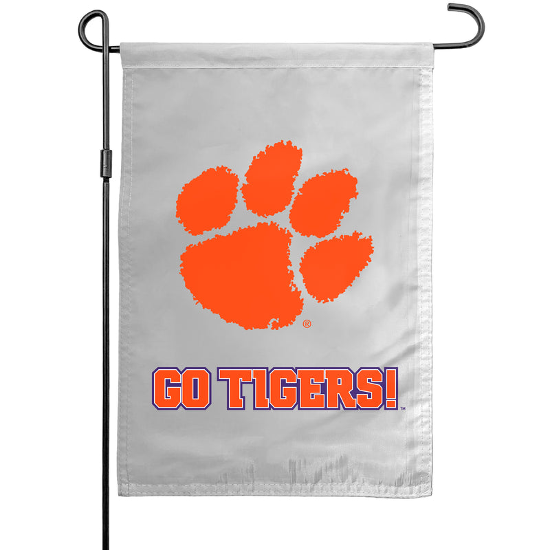 Clemson Tigers Officially Licensed Small Polyester Garden Flag – 11" x 16"