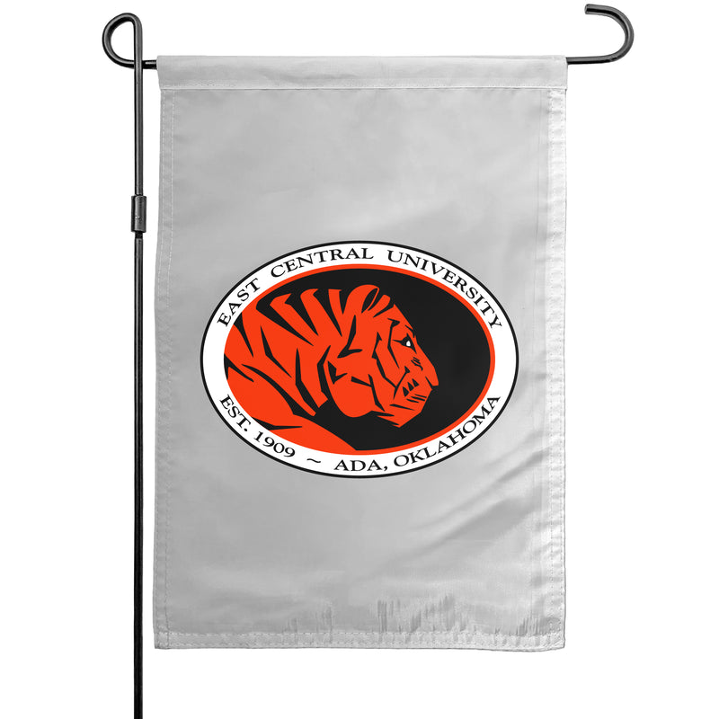 East Central University Tigers Officially Licensed Small Polyester Garden Flag – 11" x 16"