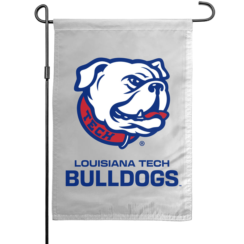 Louisiana Tech Bulldogs Officially Licensed Small Polyester Garden Flag – 11" x 16"