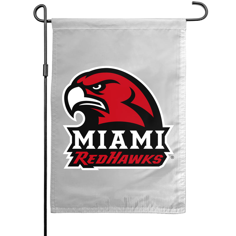 Miami University of Ohio Officially Licensed Small Polyester Garden Flag – 11" x 16"