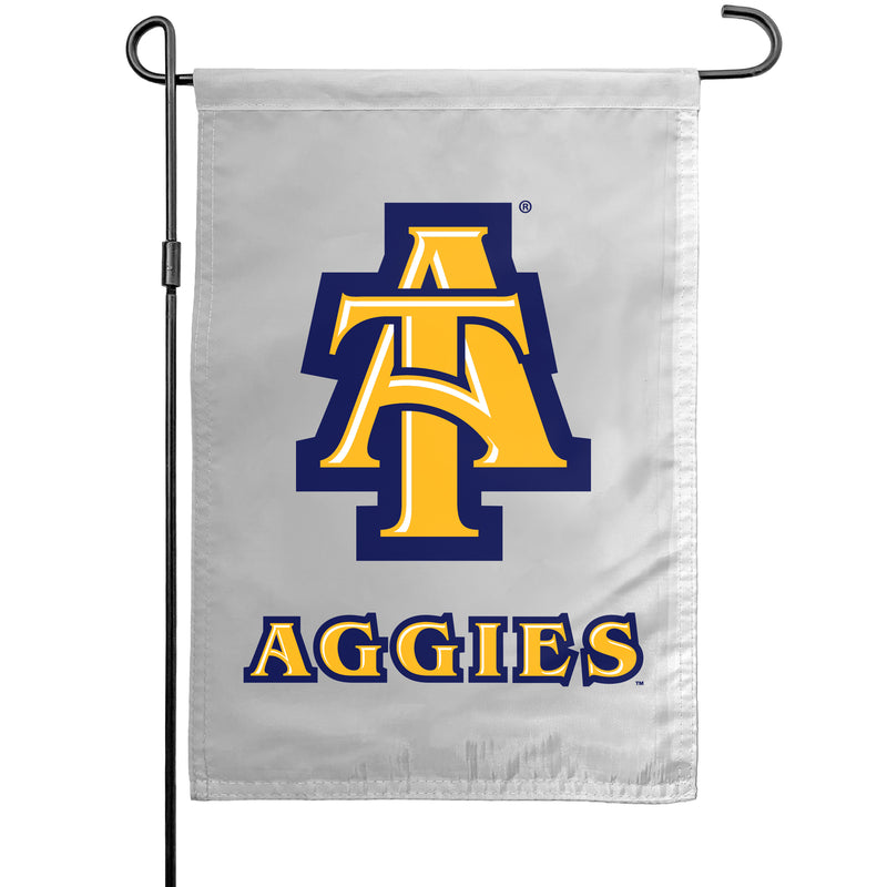 North Carolina A&T State Aggies Officially Licensed Small Polyester Garden Flag – 11" x 16"