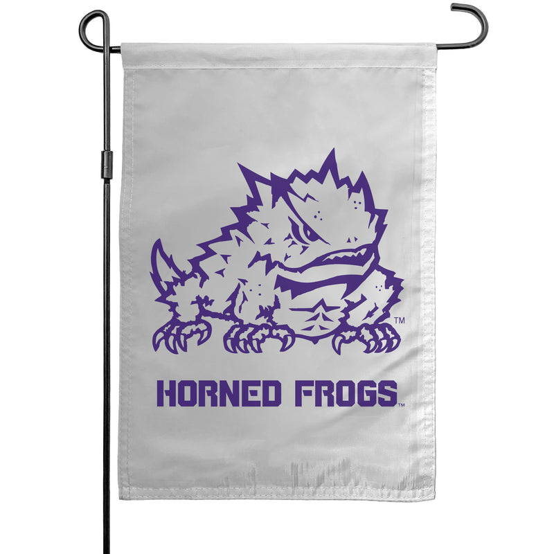 Texas Christian University Officially Licensed Small Polyester Garden Flag – 11" x 16"