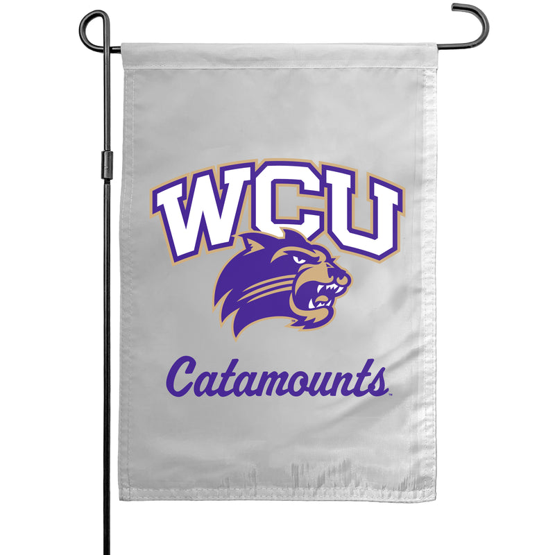 Western Carolina University Officially Licensed Small Polyester Garden Flag – 11" x 16"