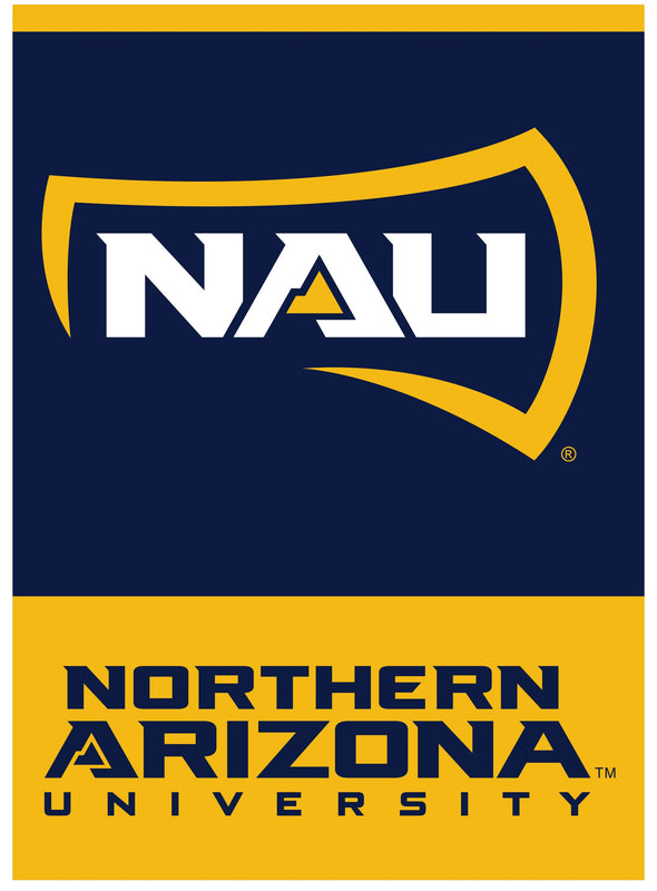 Northern Arizona Lumberjacks Double Sided House Flag Officially Licensed Collegiate Product