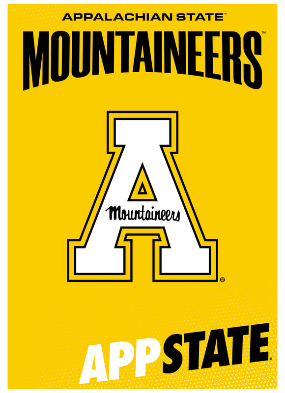 Appalachian State Vintage Collegiate Poster – Officially Licensed College Wall Art