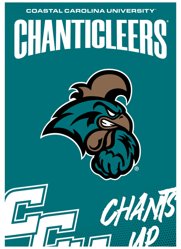 Coastal Carolina University Vintage Collegiate Poster – Officially Licensed College Wall Art