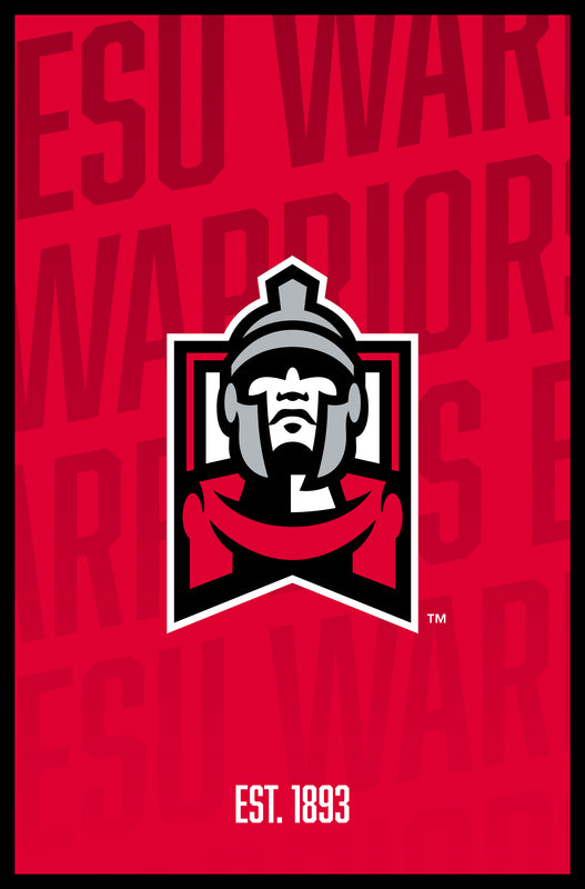 East Stroudsburg University Vintage College Poster Officially Licensed Collegiate Product 8 x 10-Inches