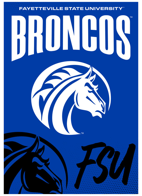 Fayetteville State University Vintage Collegiate Poster – Officially Licensed College Wall Art