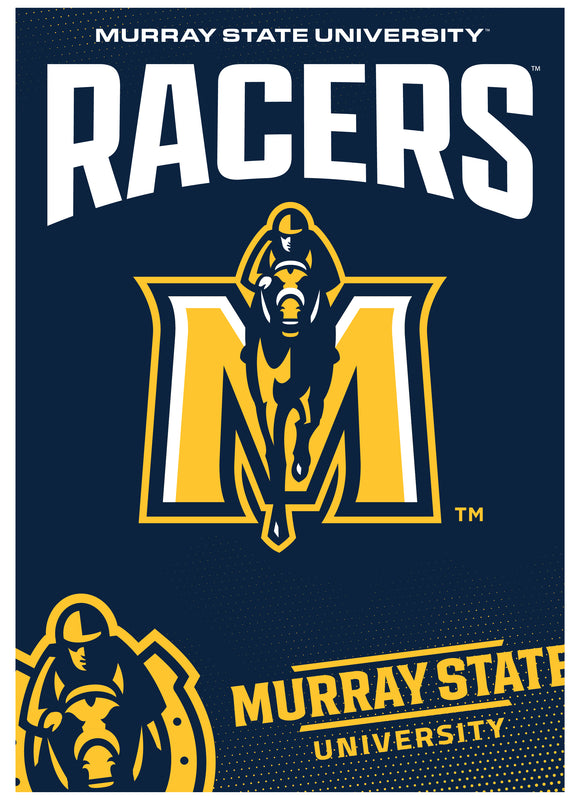 Murray State University Vintage Collegiate Poster – Officially Licensed College Wall Art
