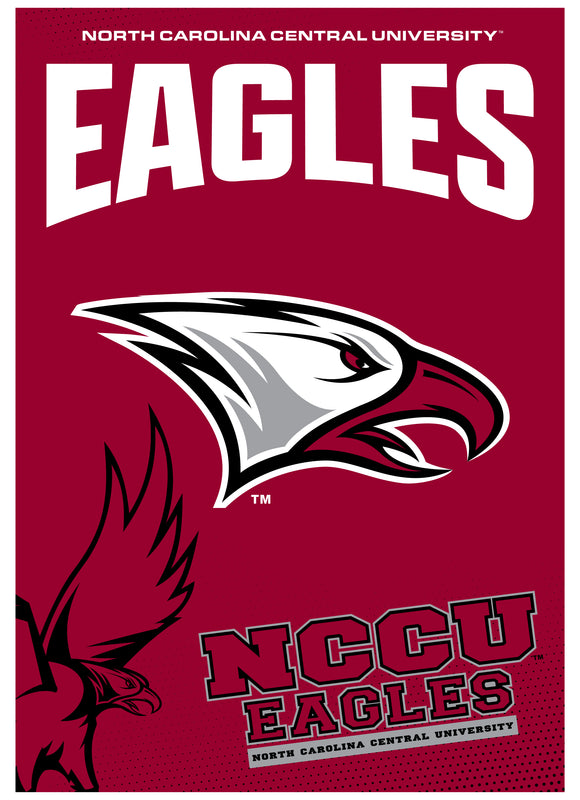 North Carolina Central Eagles Vintage Collegiate Poster – Officially Licensed College Wall Art