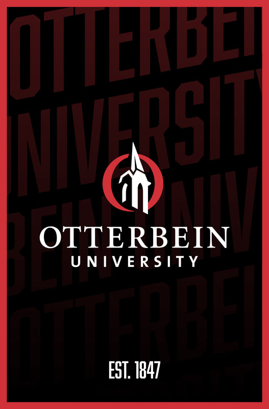 Otterbein University Vintage College Poster Officially Licensed Collegiate Product 16 x 24-Inches